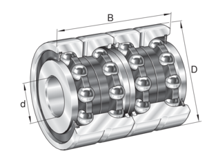 INA Bearing ZKLN4075-2RS-2AP-XL